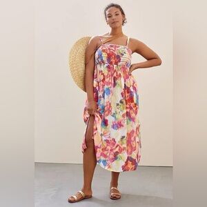 Anthro Brand Zinnia Midi Dress